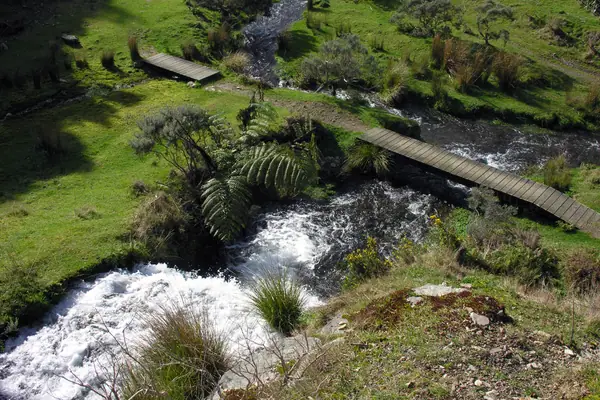 Waterfall and bridges, Belmont, Lower Hutt, New Zealand, 10 August 2006 - Flickr - PhillipC