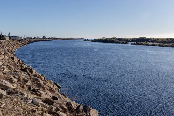 Grey River in Greymouth, West Coast, New Zealand