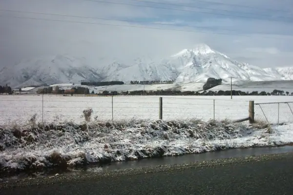 Winter Landscape in Western Southland